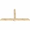 Ekena Millwork Eugene Rough Sawn Timber Gable Bracket, Douglas Fir, 96"W x 52"H x 4"D x 6"F, 13/12 Pitch GBW096X52X0406EUG00RDF - alternate 2